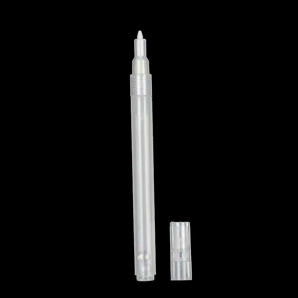 Refillable ink Plastic Repeatable Use Transparent Paint Pen Accessories Empty Rod Graffiti Pens Liquid Chalk Marker