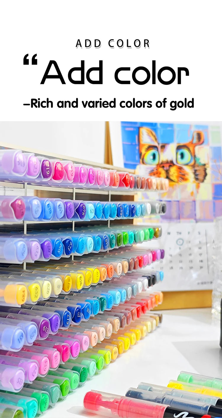 12-120 Colors Acrylic Paint Pens Markers Brush Tip Paint Markers For Rock Painting Wood Canvas Stone,Christmas Gift DIY Crafts