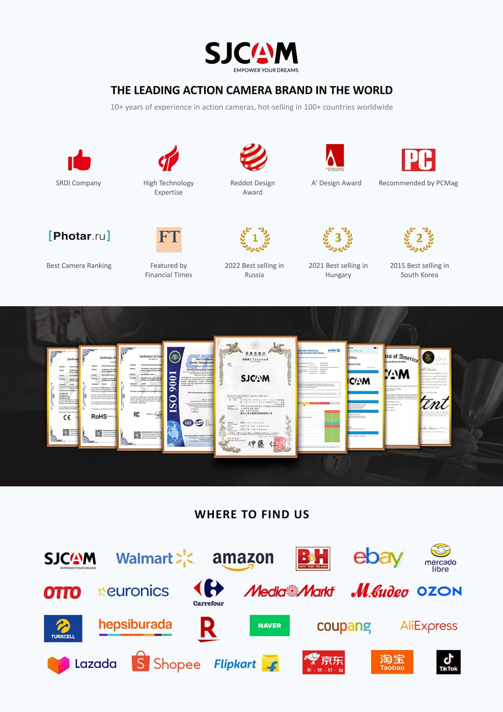 SJCAM SJ4000 Air Action Camera with 4K Video 30M Waterproof 2.4G WiFi Sports Camera Action Cam Sports Camera bicycle motorcycles