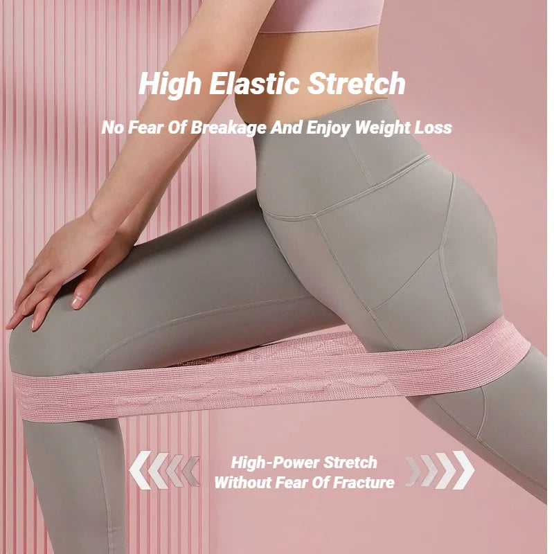 20-90LB Resistance Bands For Legs And Butt Hip Glute Thigh Booty Elastic Workout Fitness Strips Loops Yoga Gym Band Buttocks