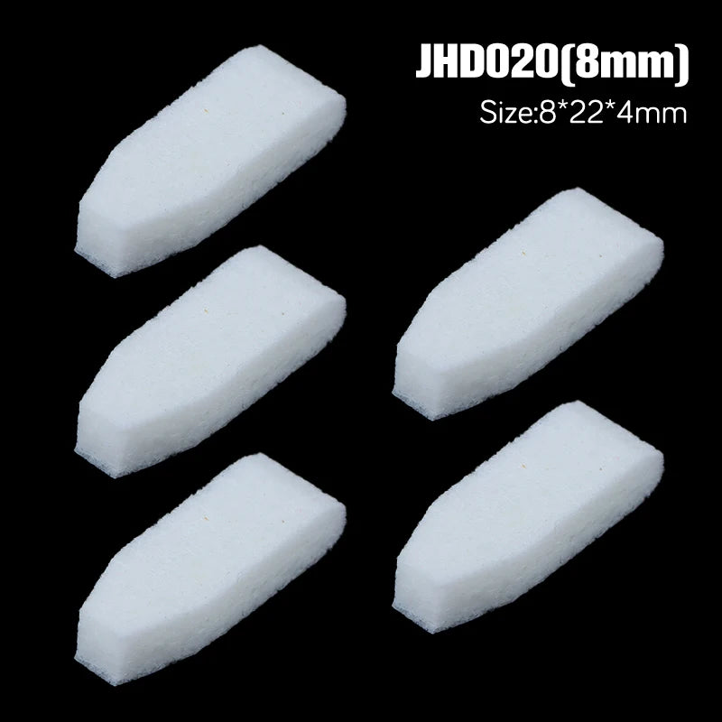 5Pcs/lot 3/4.5/6.5/8/10/15/30/50mm Polyester Nibs For Barrels Tube Liquid Chalk Markers Paint Pen Replaceable Nib Accessories