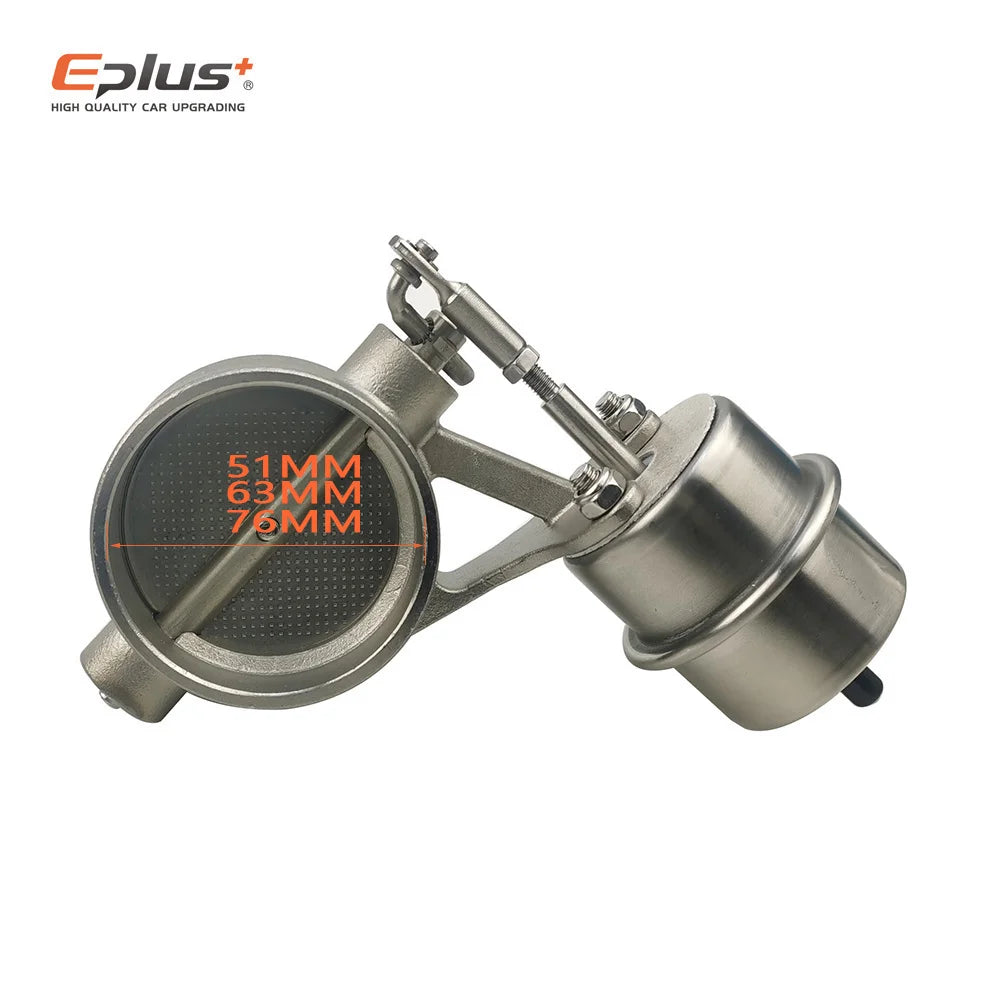 EPLUS Car Exhaust Pipe System Control Valve Sets Vacuum Controller Device Remote Controller Switch Universal 51 63 76MM