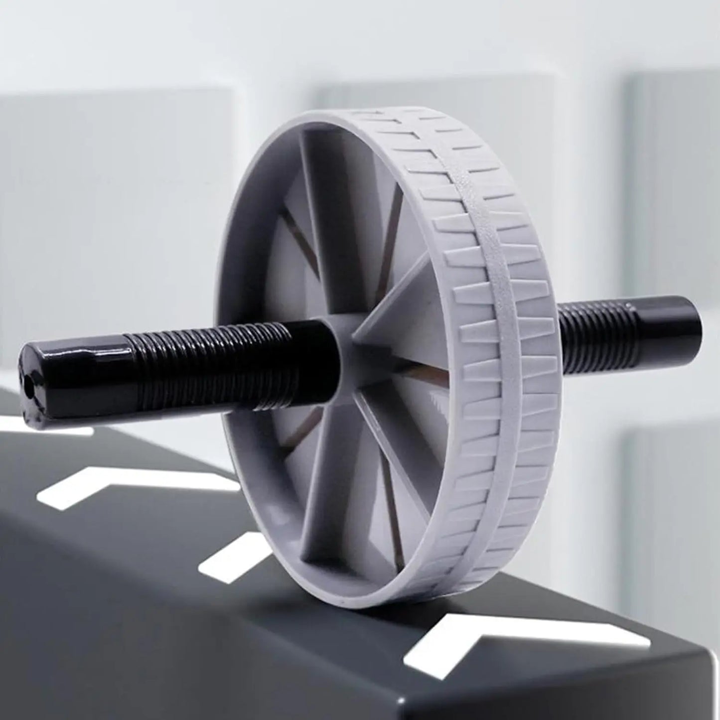 Workout AB Roller Wheel Non-slip Abdominal Trainer No Noise Exercise Wheel Abdominal Exerciser for Home Gym Strength Workouts