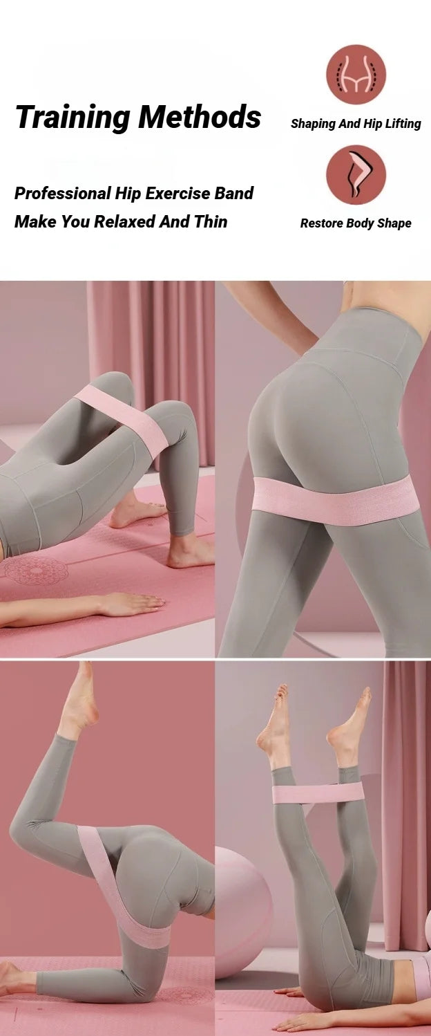 20-90LB Resistance Bands For Legs And Butt Hip Glute Thigh Booty Elastic Workout Fitness Strips Loops Yoga Gym Band Buttocks