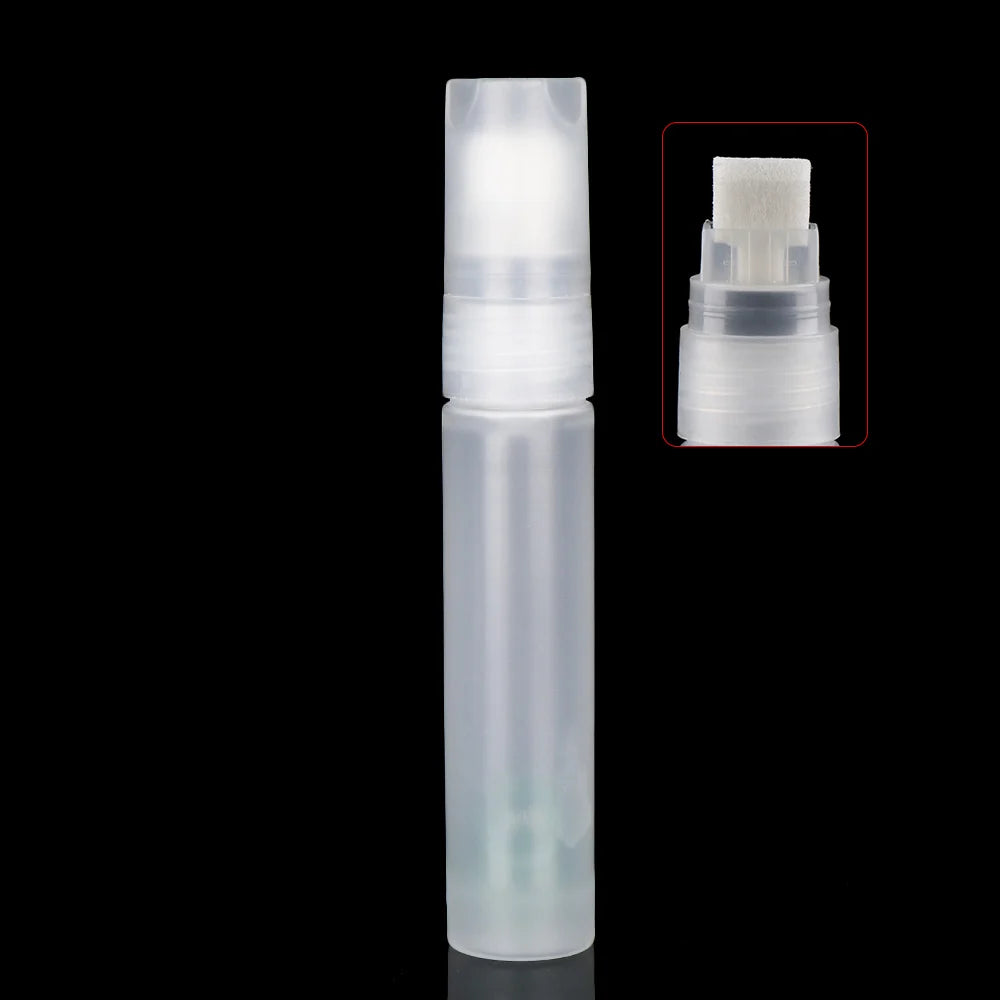 Refillable ink Plastic Repeatable Use Transparent Paint Pen Accessories Empty Rod Graffiti Pens Liquid Chalk Marker