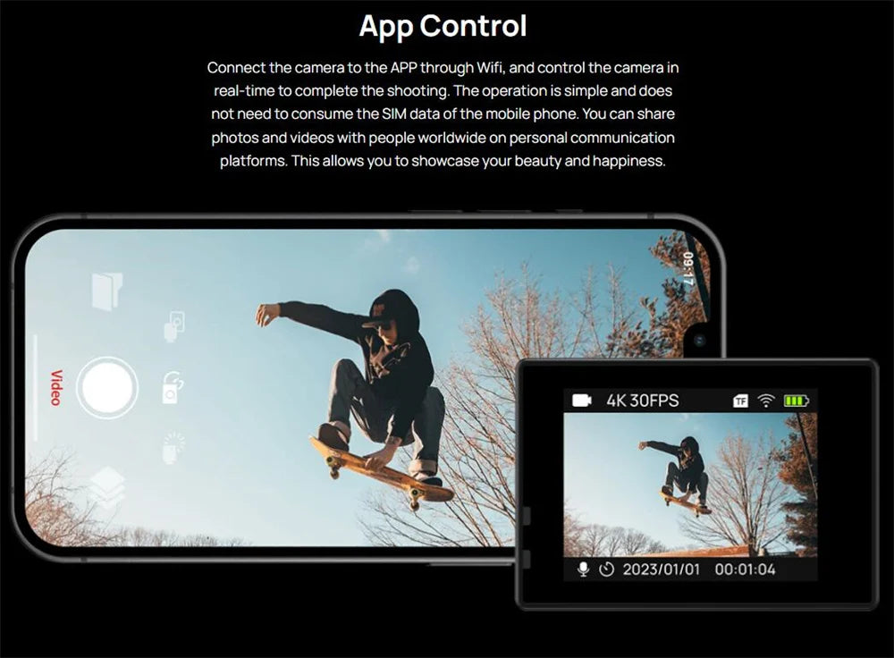 SJCAM SJ4000 Air Action Camera with 4K Video 30M Waterproof 2.4G WiFi Sports Camera Action Cam Sports Camera bicycle motorcycles