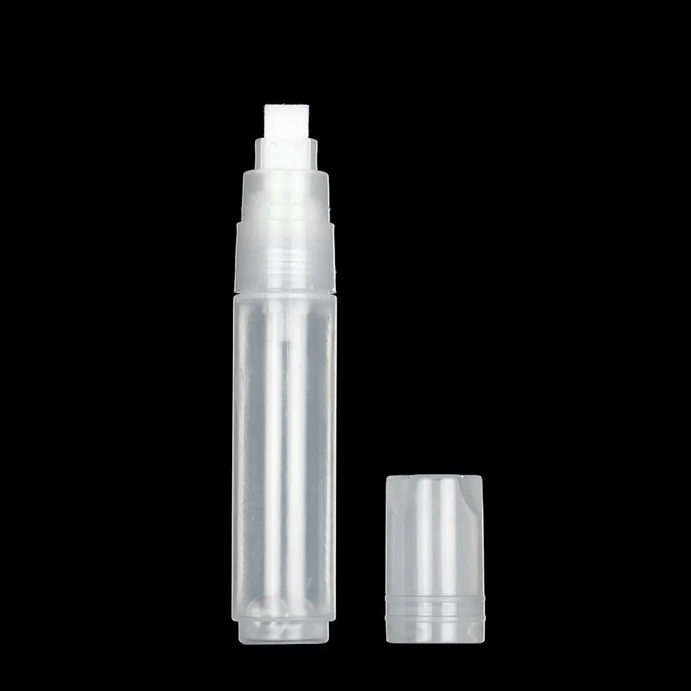 Refillable ink Plastic Repeatable Use Transparent Paint Pen Accessories Empty Rod Graffiti Pens Liquid Chalk Marker