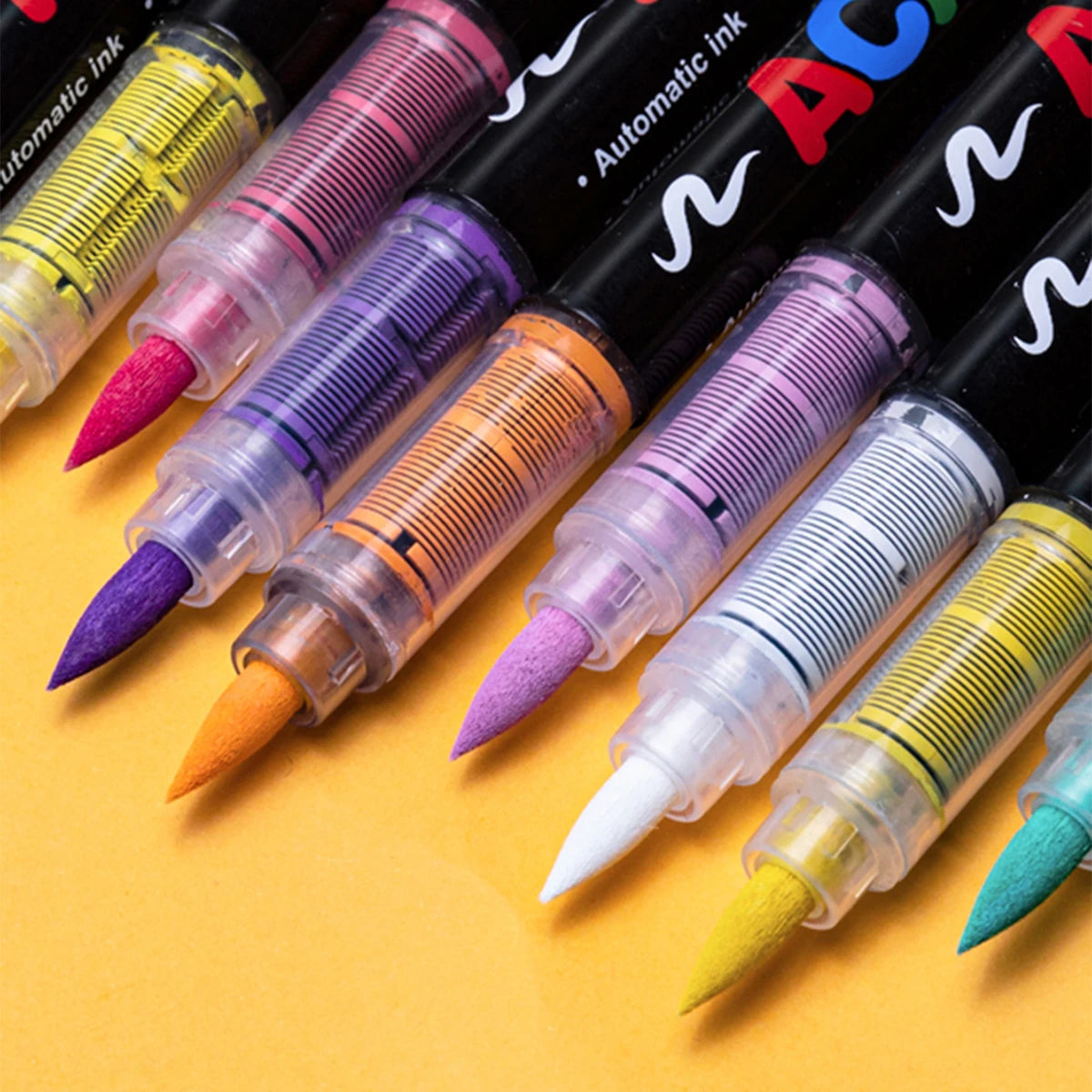 168/120/72/60/48/36/24/12pcs Dual Tips Artist Markers Set Acrylic Marker Set Ideal For School, Office Decor, And Artistic Gifts