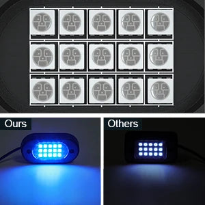 YiLaie 4/6/8/10/12 pods RGB LED Rock Light APP Control Music Neon Car Underglow Chassis Light for Offroad Truck SUV Rock Lights