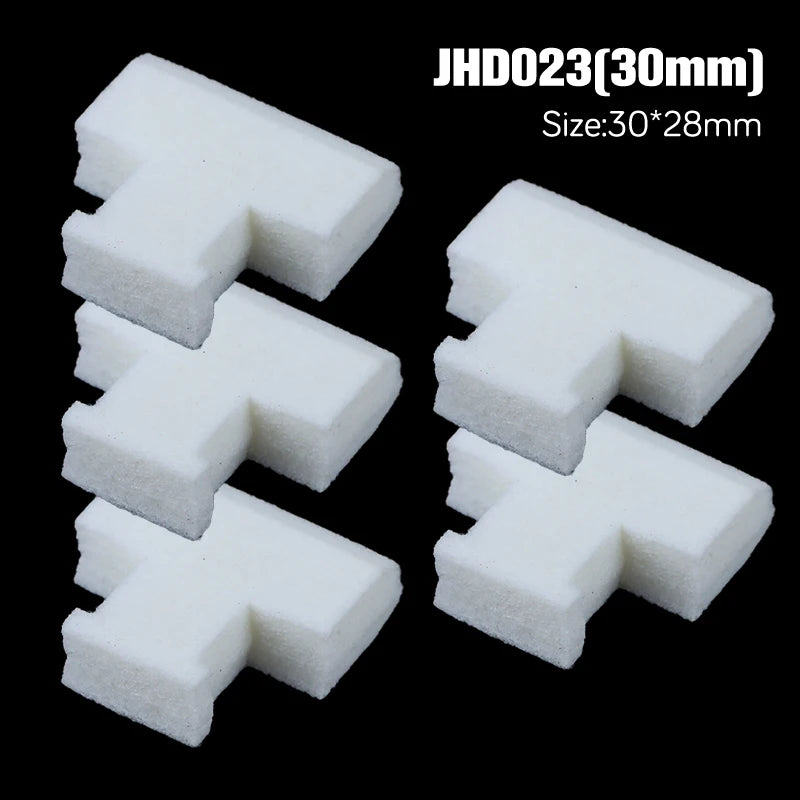 5Pcs/lot 3/4.5/6.5/8/10/15/30/50mm Polyester Nibs For Barrels Tube Liquid Chalk Markers Paint Pen Replaceable Nib Accessories