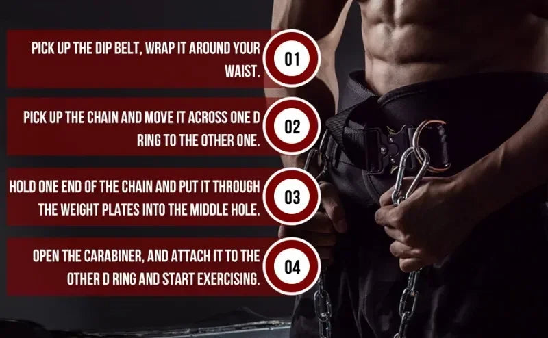 Pull up weight carrying fitness belt for men, squat horizontal bar, waist protection, back muscle strength training belt