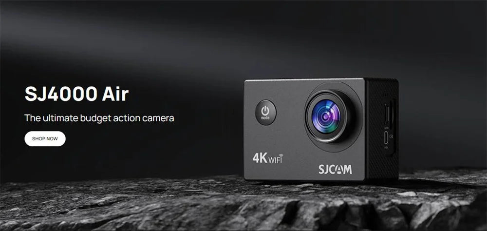 SJCAM SJ4000 Air Action Camera with 4K Video 30M Waterproof 2.4G WiFi Sports Camera Action Cam Sports Camera bicycle motorcycles