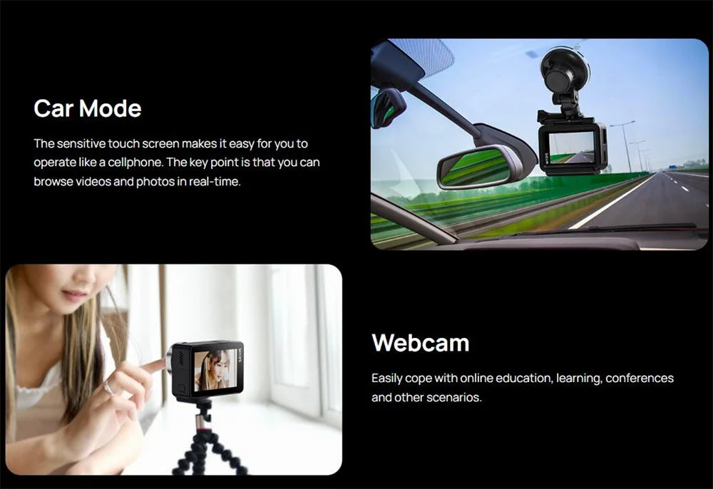 SJCAM SJ4000 Air Action Camera with 4K Video 30M Waterproof 2.4G WiFi Sports Camera Action Cam Sports Camera bicycle motorcycles