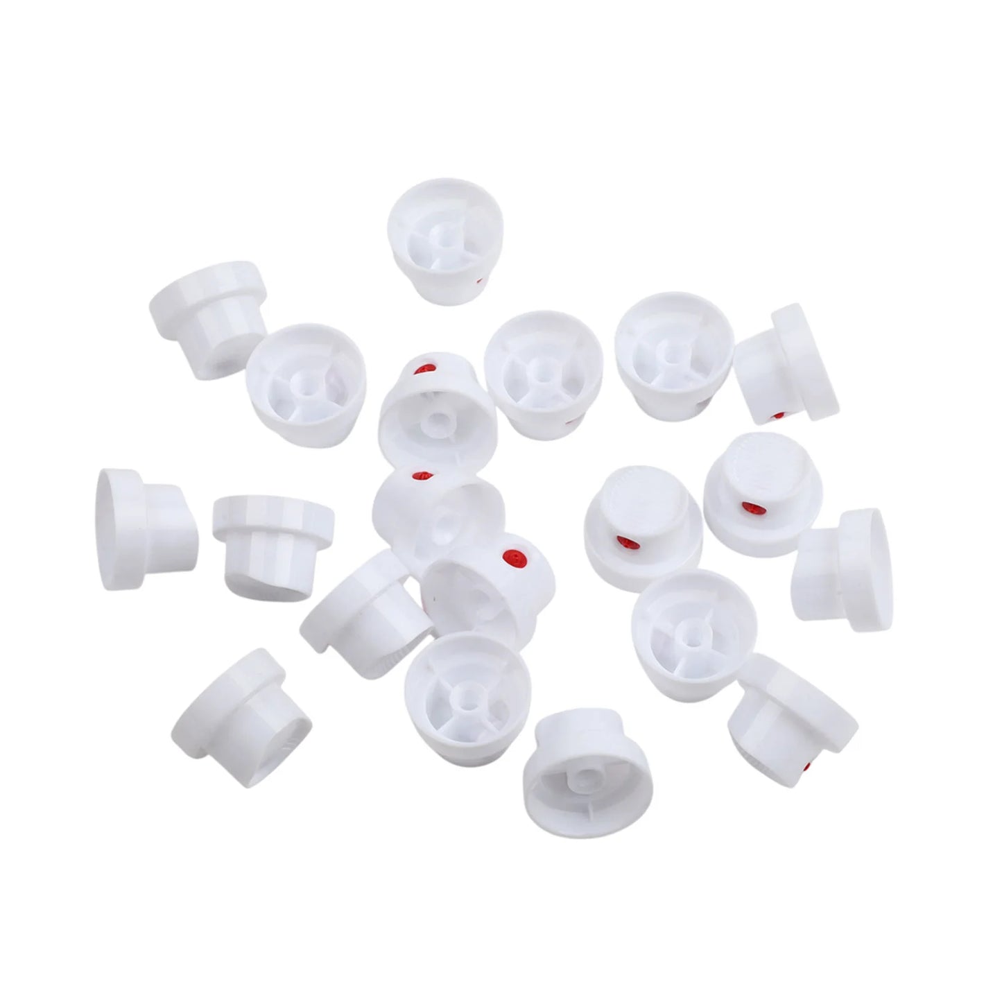 20 Pcs Plastic Spray Nozzles White Spray Paint Replacement Cover For Bottle Spray Heads For Spray Cans Car Accessories