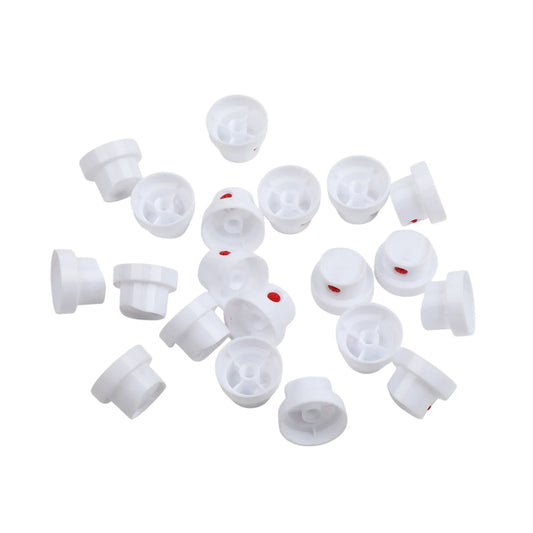 20 Pcs Plastic Spray Nozzles White Spray Paint Replacement Cover For Bottle Spray Heads For Spray Cans Car Accessories